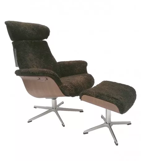 TIMEOUT Konfigurator für Sessel + Hocker in Schaffell