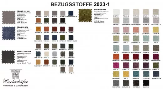 RELIEVE Relaxsessel Konfigurator