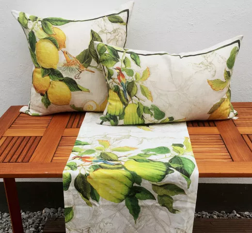 LIMONCELLO LINO Kissenhüllen, 100% Leinen