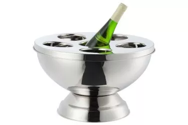 Flaschenkühler CHAMPAGNE, mit Deckel, D.39, H.24cm