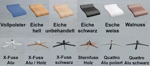 TIMEOUT Konfigurator für Relaxsessel m. Fußstütze