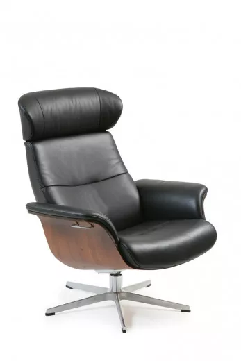 TIMEOUT Sessel, Walnuss/Fantasy BLACK, AKTIONS-ANGEBOT