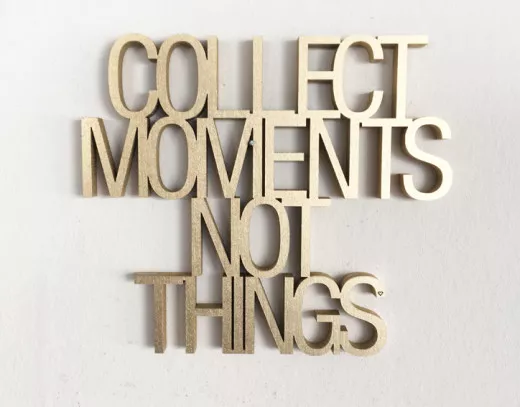 COLLECT MOMENTS... Gold 16x14cm