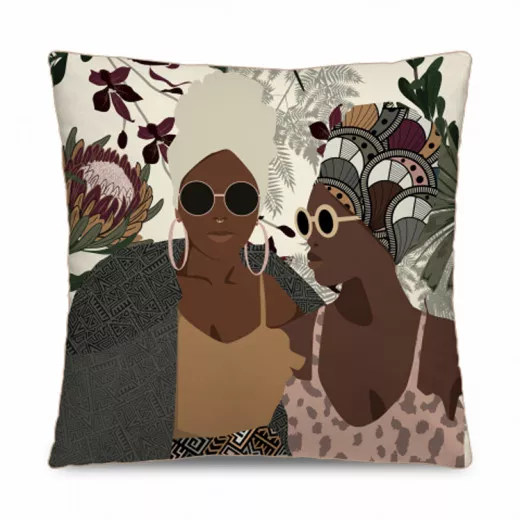 CARIBBEAN BEAUTIES, Outdoor-Kissen 45x45 cm