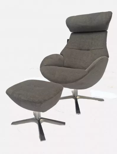 GLOBE Sessel u. Hocker, VELVETY Mole