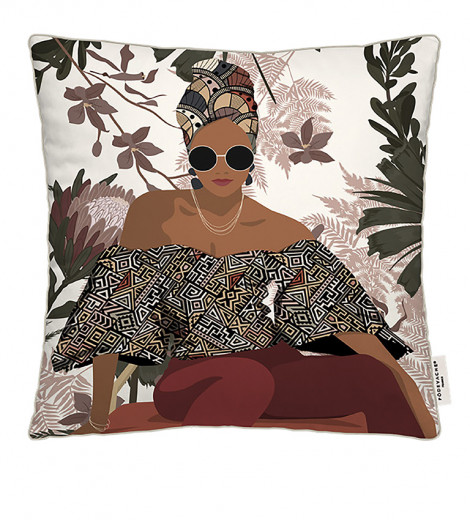 CARIBBEAN BEAUTY I Outdoorkissen 45x45cm