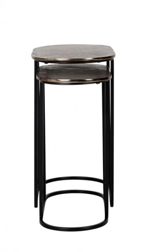 CHANDON Beistelltisch 2er-Set oval