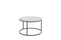 TALCA Couchtisch 2-tlg. vernickelt D.75 / 67cm