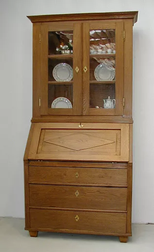 Aufsatzsekretär Eiche um 1820/30