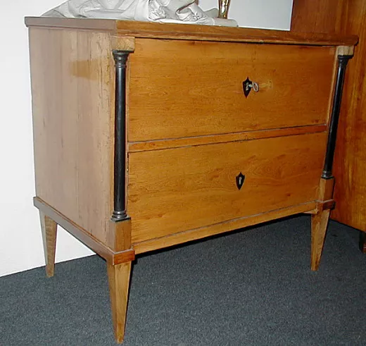 Biedermeier - Kommode Esche um 1830
