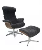 TIMEOUT Konfigurator für Sessel + Hocker in Schaffell