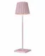 TROLL 2.0 Outdoorleuchte rosa, dimmbar, Akkubetrieben, H 38 cm