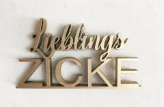 LIEBLINGS ZICKE Gold