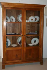 Vitrine Kirschbaum Süddtsch um 1830/35